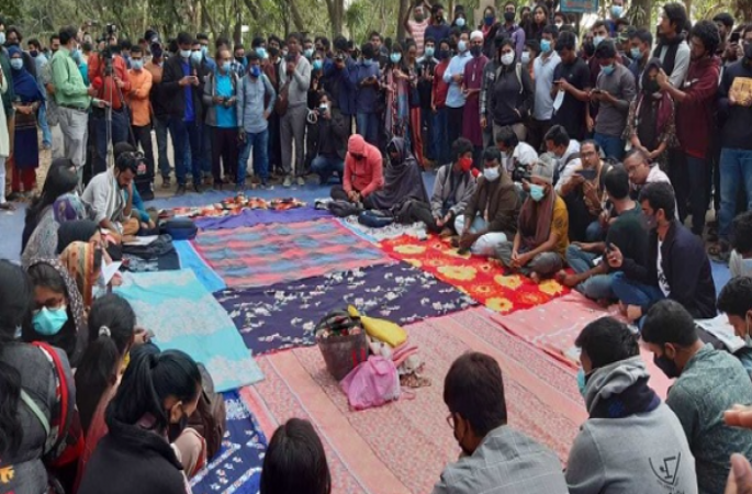 আমরণ অনশন করছে শাবিপ্রবির ২৪ শিক্ষার্থী